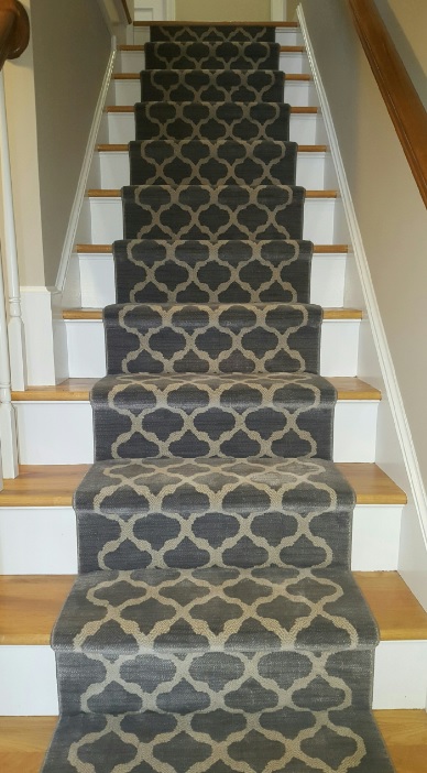 27 inch Custom Carpet Stair Runner