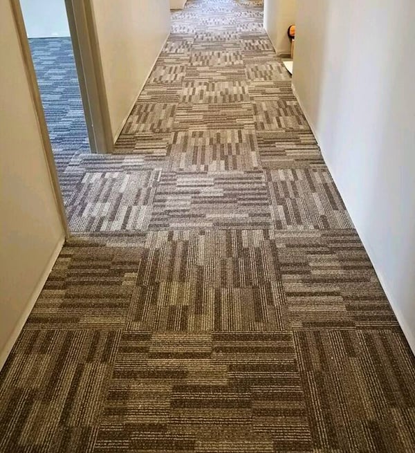 This private school chose carpet tile.