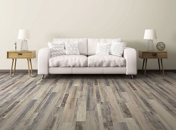 Coretec Plus Enhanced Planks in color Axial Oak