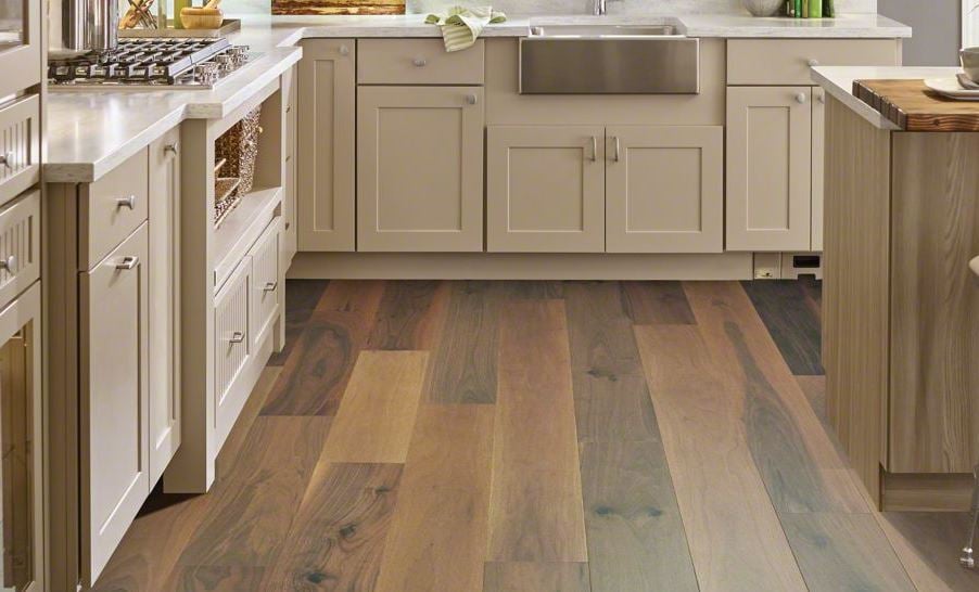 Floorte Regency Walnut waterproof flooring at Floor Decor