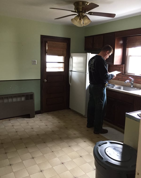 John Manzione, J&J Complete Home, Before Kitchen Remodel