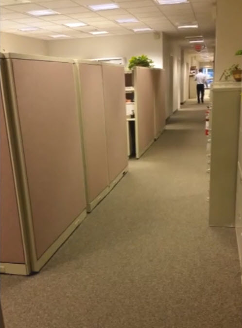 LightSource hallways with Shaw commercial nylon carpet