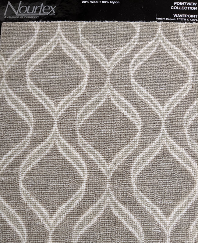 Wavepoint Broadloom carpet from Nourtex