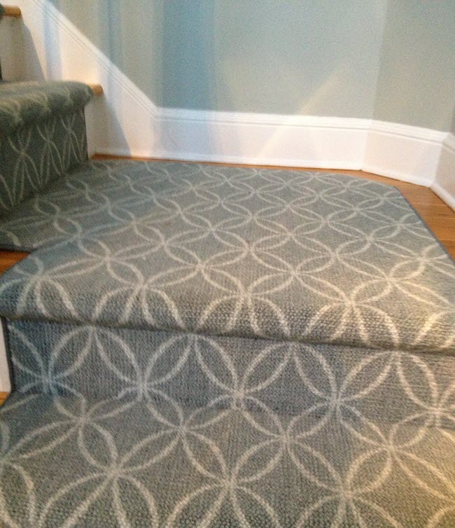 The Nourtex Point Pleasant Collection installed in stairs
