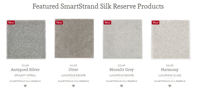 Mohawk's softest carpet: SmartStrand Silk Reserve Collection
