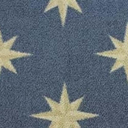Nautilus Ultramarine 3469 and brings a North Star motif to your floors
