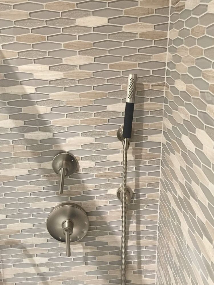 Mixed Glass & Stone Mosaic