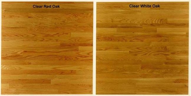 Clear Oak planks