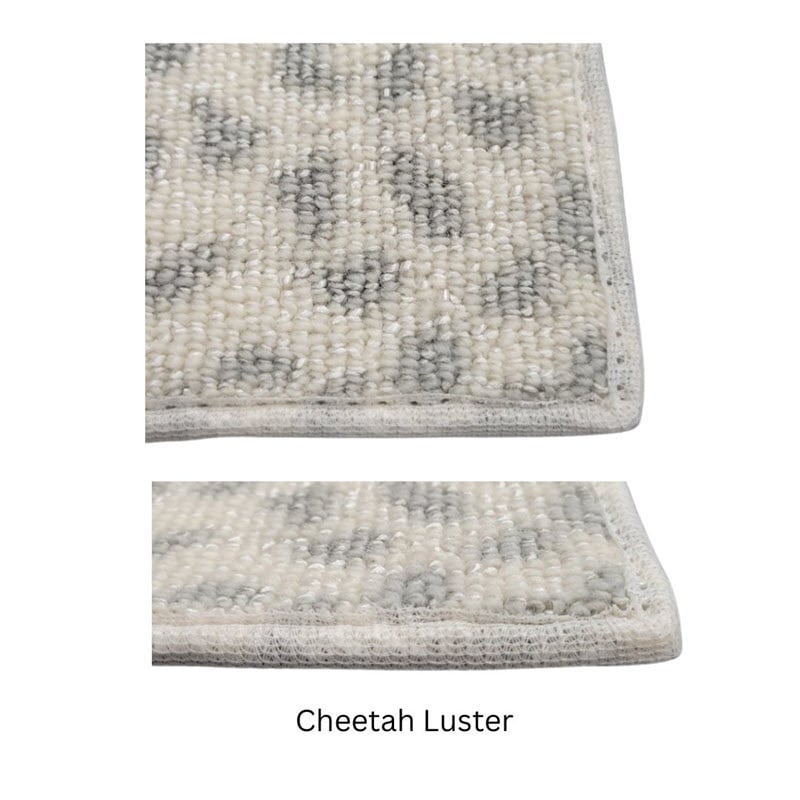 Cheetah Luster carpet closeup