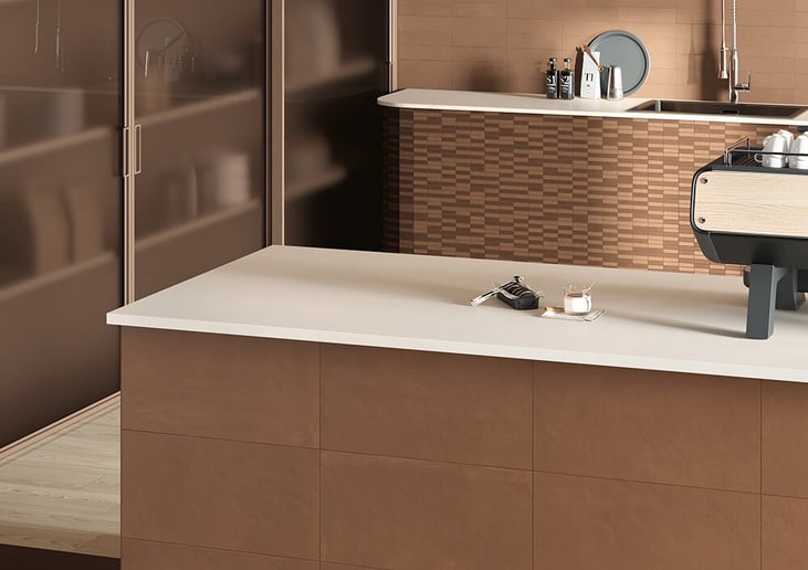 Chroma_PorcelainTile_PaleRed_Matte_1x3_Mosaic_Red_12x24_3x12_FloorWall_Cafe