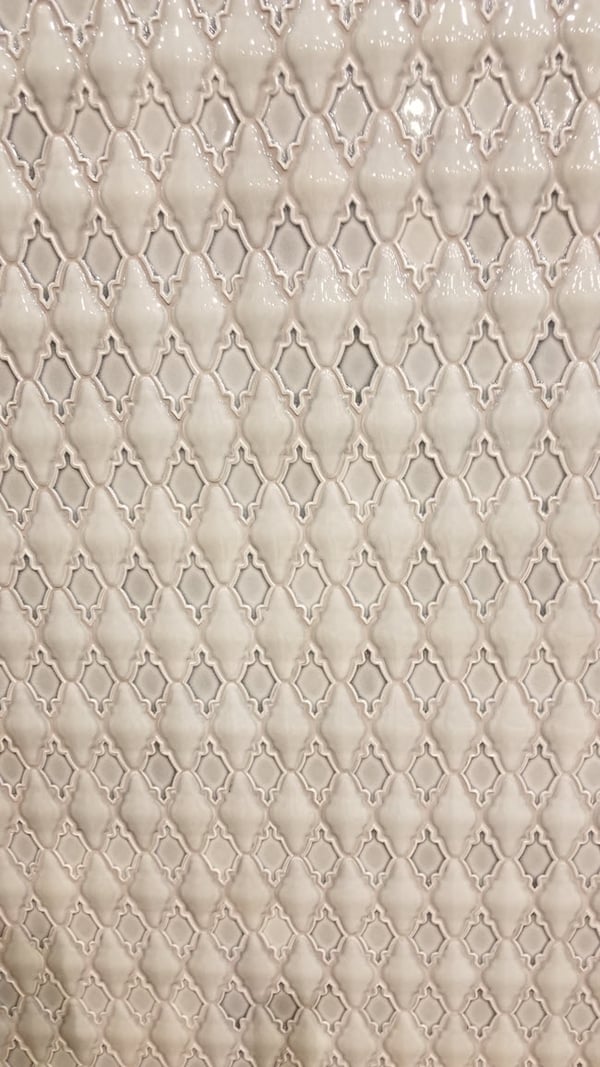 Multi-Dimensional Traditional White Tile