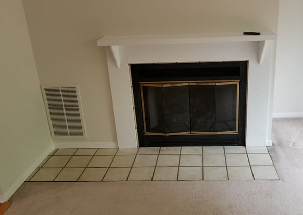 Taking Tile to Transform a Fireplace