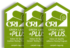 CRI launched the Green Label Plus programs for carpet, adhesives, and cushion