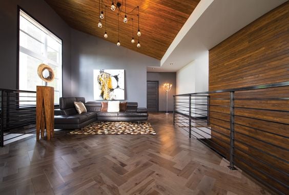 Consider Herringbone or Diagonal Patterns for Your Wood Floors