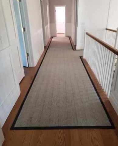 Herringbone Carpet Stair Runners and Hallway Runners