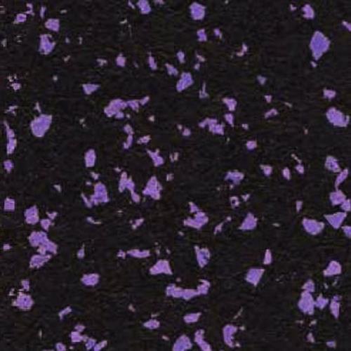 Very Peri can motivate your physical energy, too, especially when combined with a bold Rubber Floor in color Deep Purple by Advanced Edge.