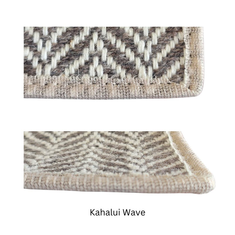 Closeup of Kahalui Wave carpet