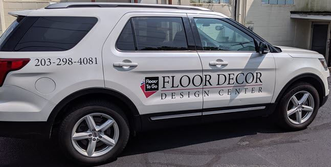 Floor Decor Design Center will visit you at home with samples.