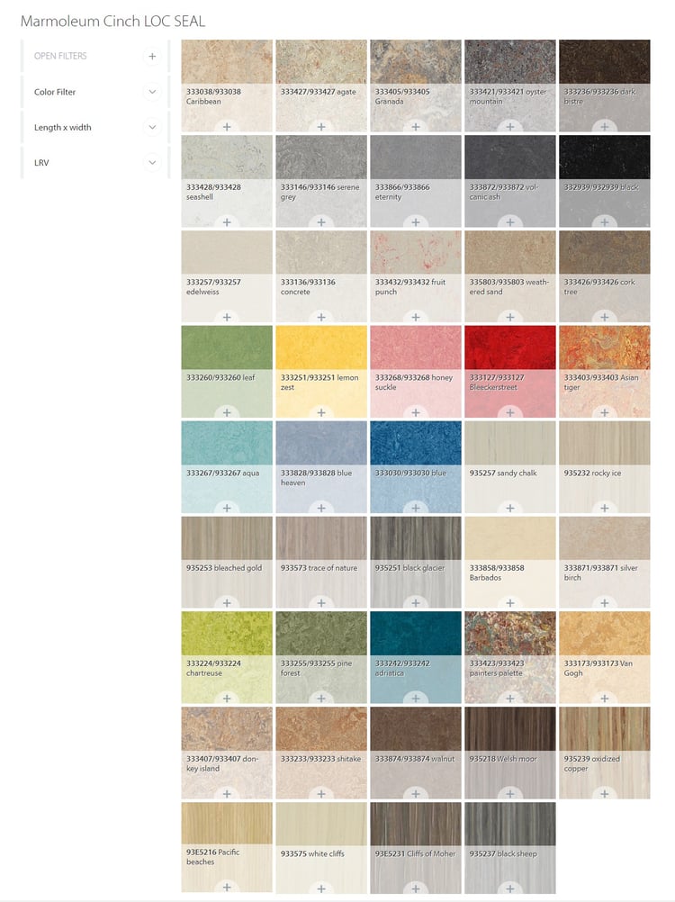 Marmoleum-Cinch-Loc-Seal-Colors