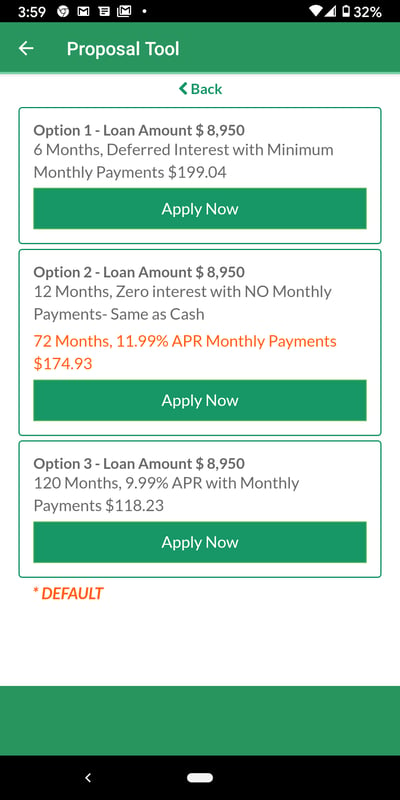 Select the Financing Option That's Best for You