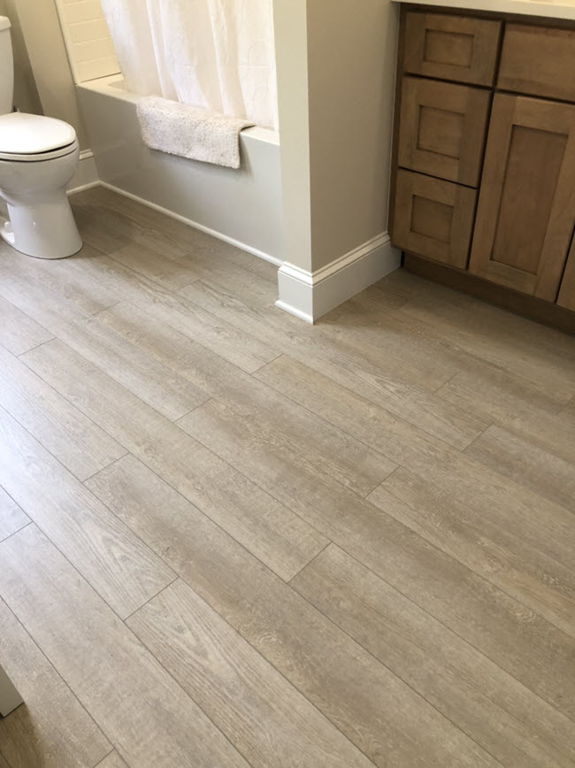 The Armstrong LVP flooring looks fabulous!