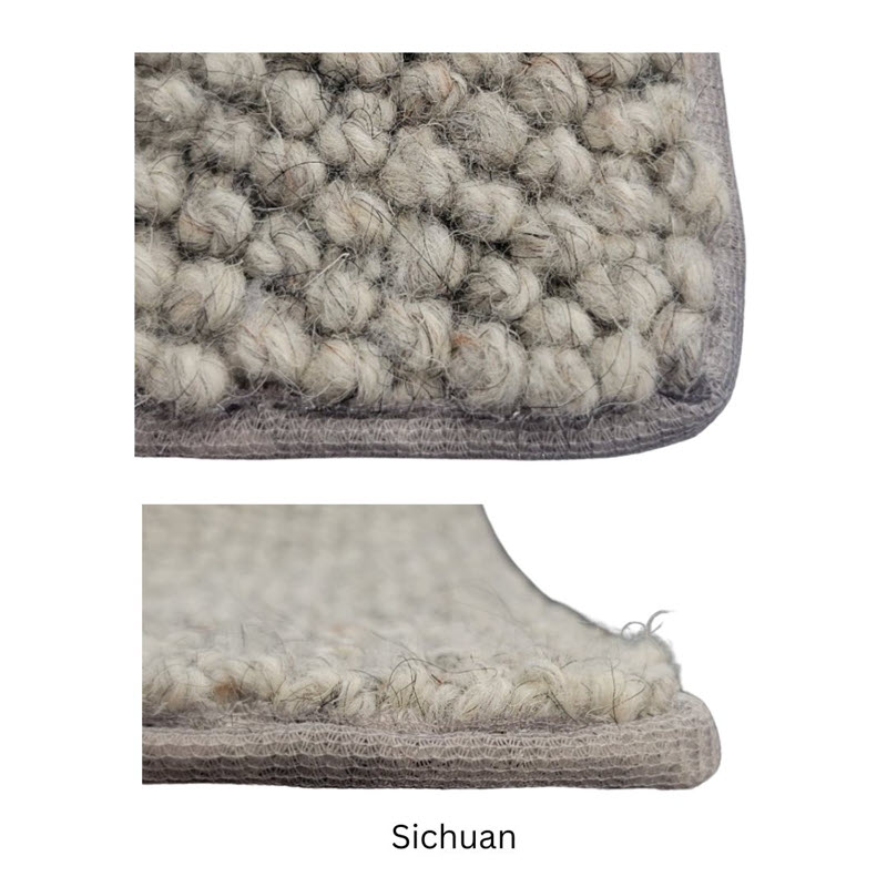 Closeup of Sichuan carpet