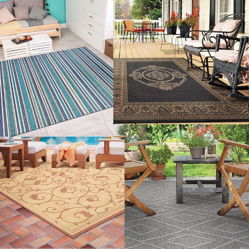 Outdoor Patio Tour + New Outdoor Rug Details